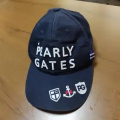 PEARLY GATES ネイビーキャップ