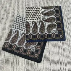 GUINNESS ペーズリー柄　ハンカチ　2枚set