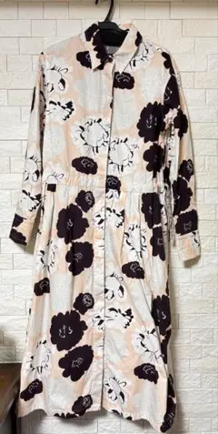 marimekko フラワー　ワンピース　36