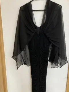 美品BCBGMAXAZRIA フォーマル シルク ドレス