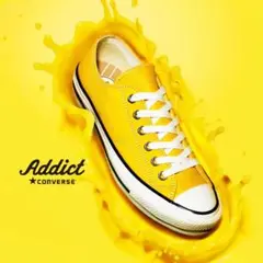 CONVERSE ADDICT CHUCK TAYLOR レザー 黄 US9.5