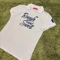ROUGH&SWELL ラフアンドスウェル 襟付きシャツ tシャツ ホワイト Ｓ