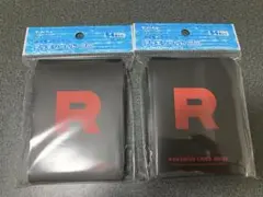 ポケモンカードゲーム デッキシールド プロ スリーブ ロケット団 2個