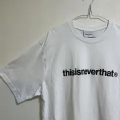 〈特別価格〉thisisneverthat ホワイトTシャツ Lサイズ