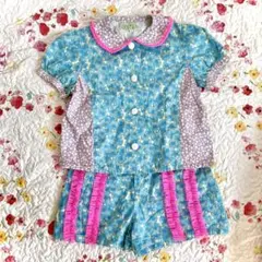 fafa ブラウス ショートパンツ 上下セット Mサイズ　USED