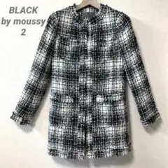 Black by moussy★ハーフコート★裏地取り外し可能★