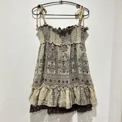 CLEF DE SOL キャミソールチュニック