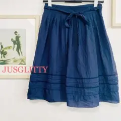 ★限定特価★ JUSGLITTY 膝丈スカート 春夏用 スカート