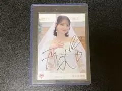 ＝LOVE 佐々木舞香　直筆　生写真　恋人以上好き未満　チュウ