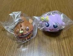 海物語　フィギュアマスコットボールチェーン　クジラブリー　アンコウ