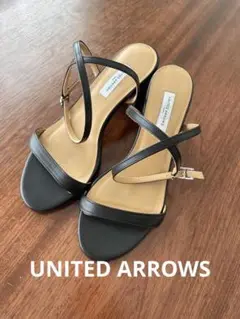 UNITED ARROWS ユナイテッドアローズ　ストラップサンダル　ヒール5㎝