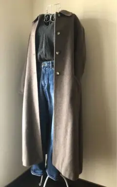 SCAPA スキャパ ウール ロングコート ステンカラーコート スコットランド