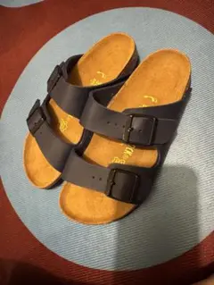 BIRKENSTOCKビルケンシュトックミラノ　サンダルネイビー　22.5センチ