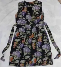 LAURA ASHLEY フラワープリント ワンピース サイズ11