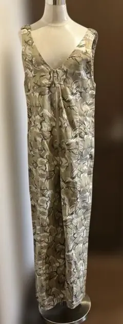 X-girl迷彩柄コットン混合サロペット
