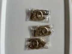 ゴールド CCロゴ パーツ 3個セット