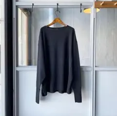 COMOLI 24ss ウール和紙コモリニット ※タグ付き新品未使用【訳アリ】 COMOLI ウール和紙 コモリニット BLACK | CASANOVA&CO