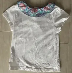 値下　美品　jacadi リバティ襟 Tシャツ 4A