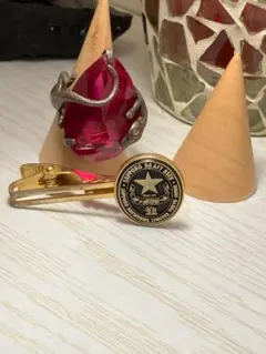 サッポロビール 生 ゴールド ネクタイピン