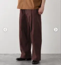 STUDIO NICHOLSON VOLUME PANTS Sサイズ
