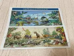 アメリカ切手　THE WORLD OF DINOSAURS