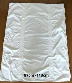 洗濯のみ　セリーヌ　肌掛けカバー 87cm×113cm