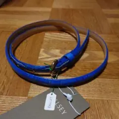 BALLSEY 細ベルト　青