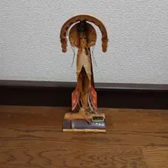 伝統的な日本の竹製置物