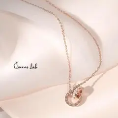ネックレス レディース ジュエリー ピンクゴールド necklace チェーン