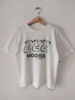 90s USA古着 アニマル コアラ イラスト シングルステッチ Tシャツ