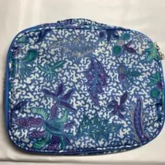 [輸入品]バティックオーガナイザー(ブルー基調色)