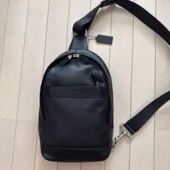 美品✨コーチ ボディーバッグ レザー ブラック