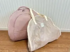 ネオママイズム ベッドインベッド ピンク 布製 持ち運びバッグ付き