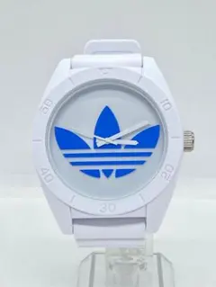 美品　電池交換済み adidas ADH-2824 サンティアゴ ホワイト