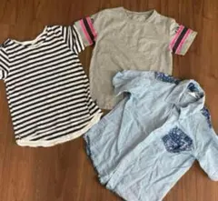 値下げ　130 Tシャツ シャツ　まとめ売り