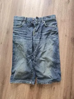 EDWIN デニムハーフパンツ ダークブルー