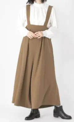 スタディオクリップ♡2WAYナチュラル起毛サロペット