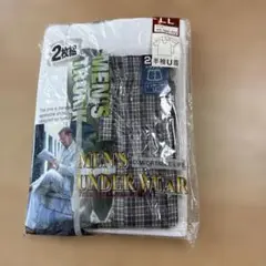 メンズ 半袖下着 2枚セット LLサイズ