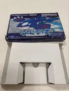 ポケットモンスター サファイア ゲームボーイアドバンス　箱のみ
