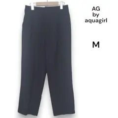 【エージーバイアクアガール】テーパードパンツ スラックス M グレー4884