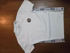 V12 ゴルフシャツ ホワイト
