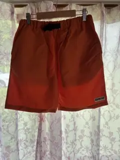 CAMP7 オレンジ ハーフパンツ