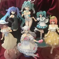 美少女フィギュア　まとめ売り　６点セット