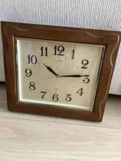 アンティーク★SEIKO★掛時計 木製ブラウン