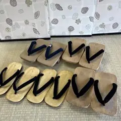 2000円売り切り 下駄 雪駄 まとめ売り 着物 リメイク BM-5748