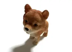 柴犬 フィギュア オレンジ色 約5cm ガチャガチャ