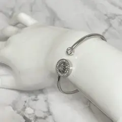 マイケルコース ブレスレット バングル シルバー