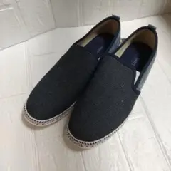 【新品未使用】しまむら Lobec LLサイズ LBキジ スリッポン コンアオ