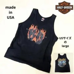 Harley-davidson　ハーレー　タンクトップ　USサイズ　Large