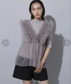 2025年最新】rirandture チュールフリルニットセットの人気